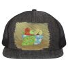 Flat Bill Six-Panel Trucker Cap Thumbnail