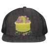 Flat Bill Six-Panel Trucker Cap Thumbnail