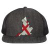 Flat Bill Six-Panel Trucker Cap Thumbnail