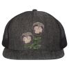 Flat Bill Six-Panel Trucker Cap Thumbnail