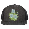 Flat Bill Six-Panel Trucker Cap Thumbnail