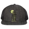 Flat Bill Six-Panel Trucker Cap Thumbnail