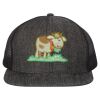 Flat Bill Six-Panel Trucker Cap Thumbnail