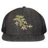 Flat Bill Six-Panel Trucker Cap Thumbnail