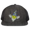 Flat Bill Six-Panel Trucker Cap Thumbnail
