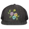 Flat Bill Six-Panel Trucker Cap Thumbnail