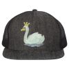 Flat Bill Six-Panel Trucker Cap Thumbnail