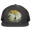 Flat Bill Six-Panel Trucker Cap Thumbnail
