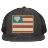 Flat Bill Six-Panel Trucker Cap Thumbnail