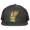 Flat Bill Six-Panel Trucker Cap Thumbnail