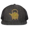 Flat Bill Six-Panel Trucker Cap Thumbnail