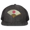 Flat Bill Six-Panel Trucker Cap Thumbnail