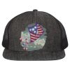 Flat Bill Six-Panel Trucker Cap Thumbnail