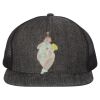 Flat Bill Six-Panel Trucker Cap Thumbnail