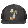 Flat Bill Six-Panel Trucker Cap Thumbnail