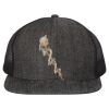 Flat Bill Six-Panel Trucker Cap Thumbnail