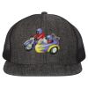 Flat Bill Six-Panel Trucker Cap Thumbnail