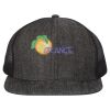 Flat Bill Six-Panel Trucker Cap Thumbnail