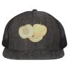 Flat Bill Six-Panel Trucker Cap Thumbnail