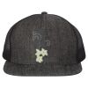 Flat Bill Six-Panel Trucker Cap Thumbnail