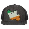 Flat Bill Six-Panel Trucker Cap Thumbnail