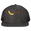 Flat Bill Six-Panel Trucker Cap Thumbnail