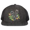 Flat Bill Six-Panel Trucker Cap Thumbnail