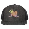Flat Bill Six-Panel Trucker Cap Thumbnail