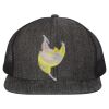 Flat Bill Six-Panel Trucker Cap Thumbnail