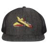 Flat Bill Six-Panel Trucker Cap Thumbnail
