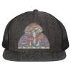 Flat Bill Six-Panel Trucker Cap Thumbnail
