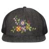 Flat Bill Six-Panel Trucker Cap Thumbnail