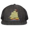 Flat Bill Six-Panel Trucker Cap Thumbnail