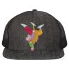 Flat Bill Six-Panel Trucker Cap Thumbnail