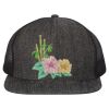 Flat Bill Six-Panel Trucker Cap Thumbnail
