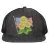 Flat Bill Six-Panel Trucker Cap Thumbnail