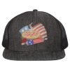Flat Bill Six-Panel Trucker Cap Thumbnail