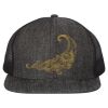 Flat Bill Six-Panel Trucker Cap Thumbnail