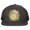 Flat Bill Six-Panel Trucker Cap Thumbnail