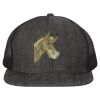 Flat Bill Six-Panel Trucker Cap Thumbnail