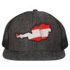 Flat Bill Six-Panel Trucker Cap Thumbnail