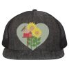 Flat Bill Six-Panel Trucker Cap Thumbnail