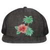 Flat Bill Six-Panel Trucker Cap Thumbnail