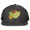 Flat Bill Six-Panel Trucker Cap Thumbnail
