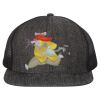 Flat Bill Six-Panel Trucker Cap Thumbnail