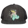Flat Bill Six-Panel Trucker Cap Thumbnail