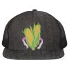 Flat Bill Six-Panel Trucker Cap Thumbnail