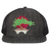 Flat Bill Six-Panel Trucker Cap Thumbnail