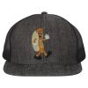 Flat Bill Six-Panel Trucker Cap Thumbnail