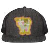 Flat Bill Six-Panel Trucker Cap Thumbnail